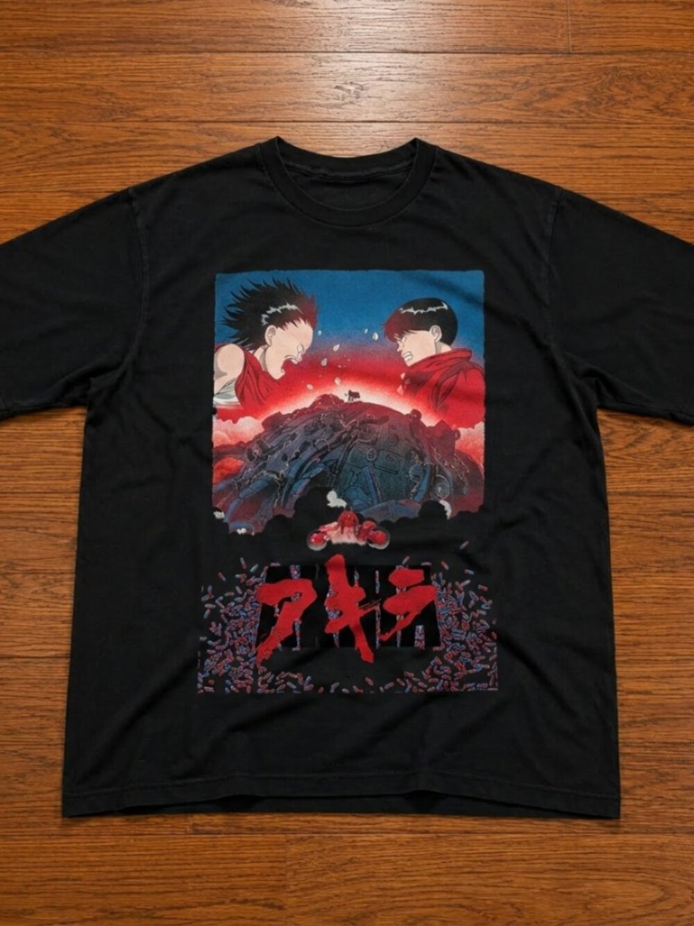 AKIRA Akira Boot T Shirt L Vintage Graphic Tee Mens Authentic Rare US